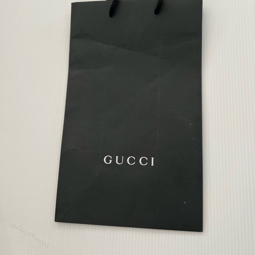 Gucci Classic Black Gift Bag